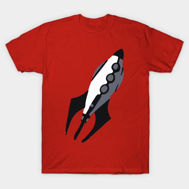 Space Ship T-Shirt by madmonkey